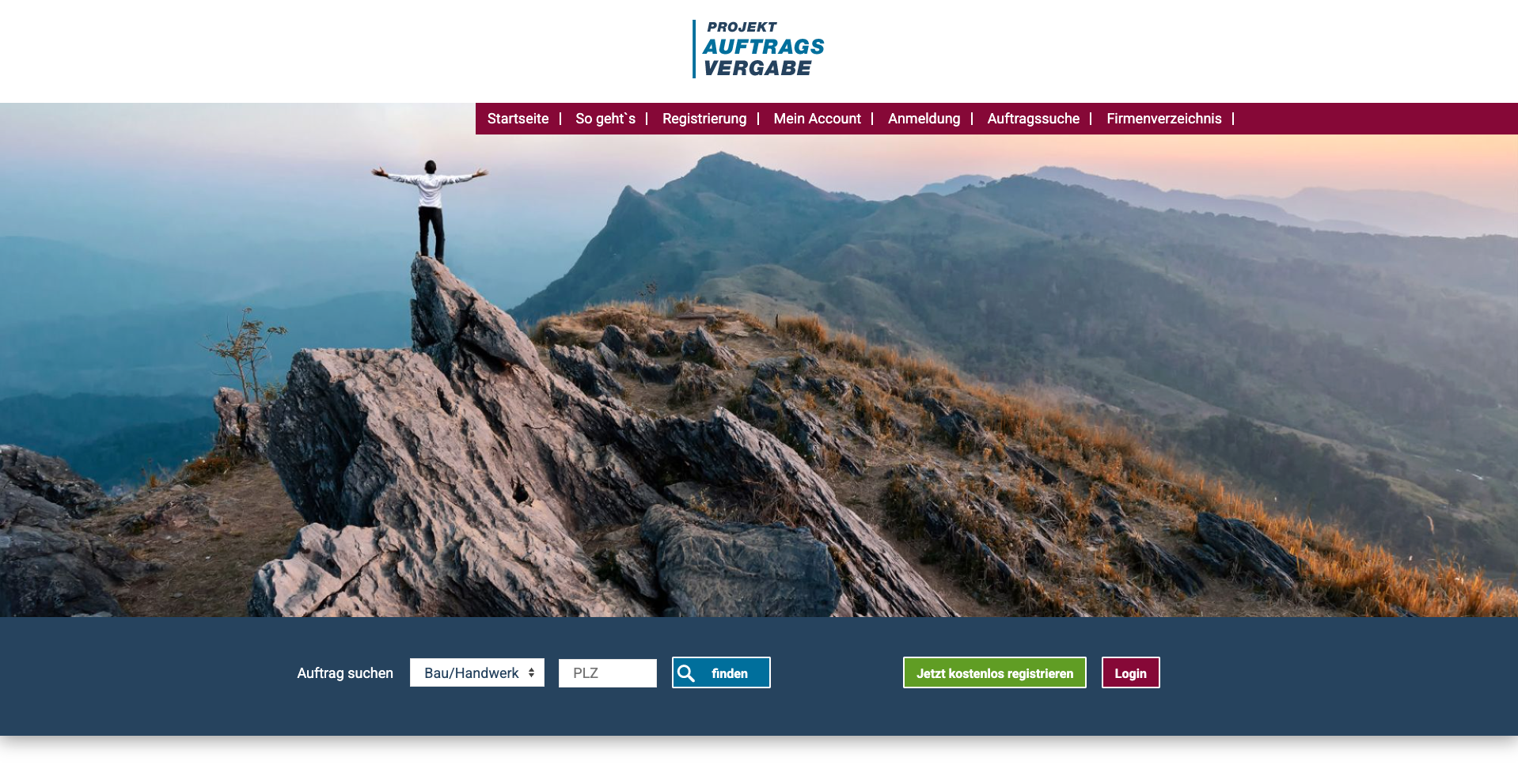 Projekt Auftragsvergabe
