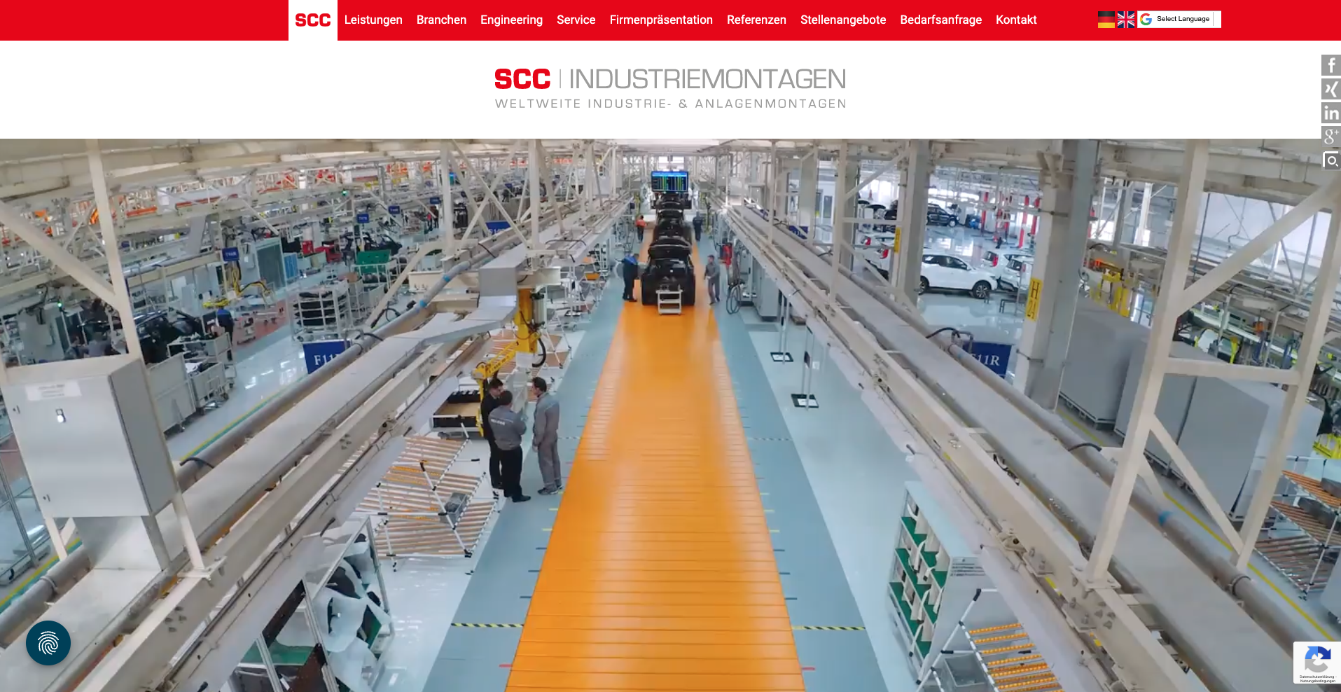 SCC Industriemontagen Chemnitz